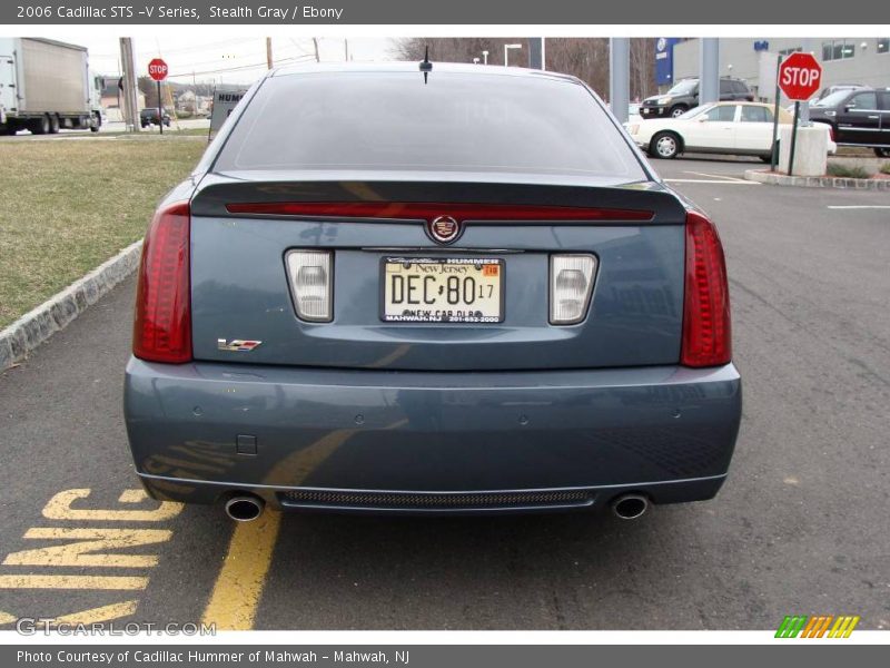 Stealth Gray / Ebony 2006 Cadillac STS -V Series