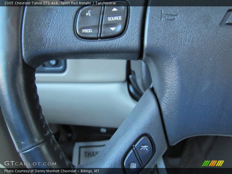 Sport Red Metallic / Tan/Neutral 2005 Chevrolet Tahoe Z71 4x4