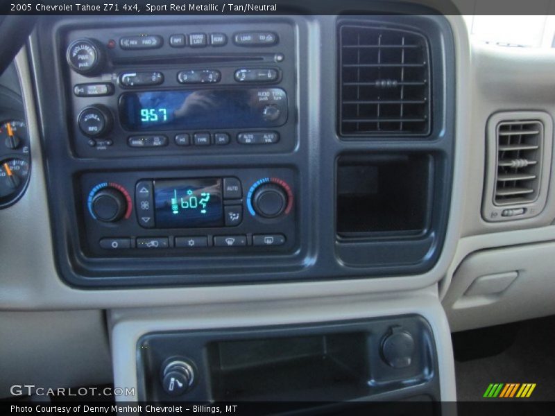 Sport Red Metallic / Tan/Neutral 2005 Chevrolet Tahoe Z71 4x4