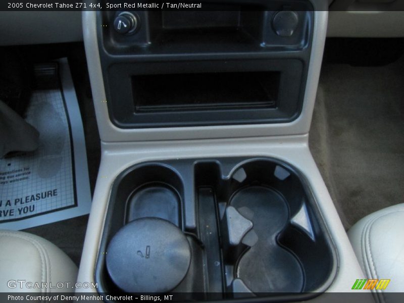 Sport Red Metallic / Tan/Neutral 2005 Chevrolet Tahoe Z71 4x4