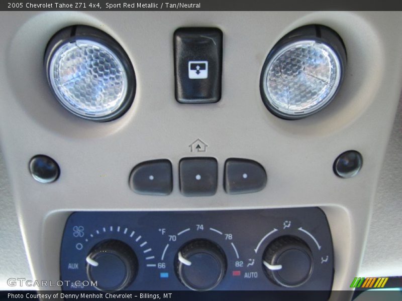 Sport Red Metallic / Tan/Neutral 2005 Chevrolet Tahoe Z71 4x4