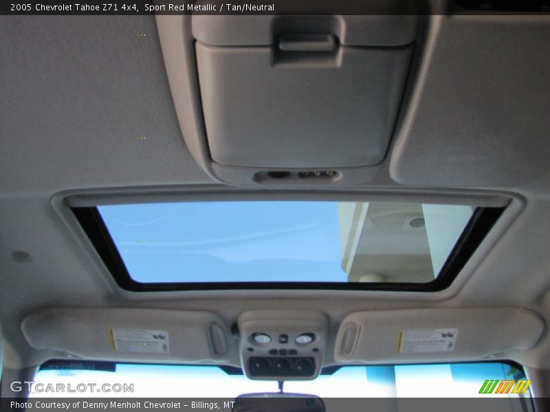 Sport Red Metallic / Tan/Neutral 2005 Chevrolet Tahoe Z71 4x4