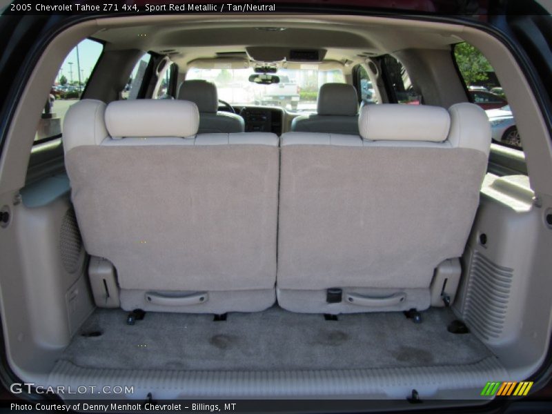 Sport Red Metallic / Tan/Neutral 2005 Chevrolet Tahoe Z71 4x4