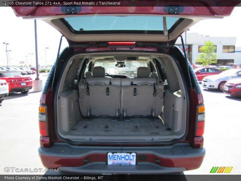 Sport Red Metallic / Tan/Neutral 2005 Chevrolet Tahoe Z71 4x4