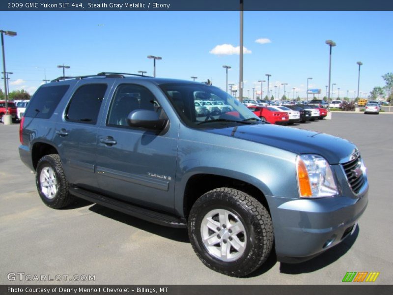 Stealth Gray Metallic / Ebony 2009 GMC Yukon SLT 4x4