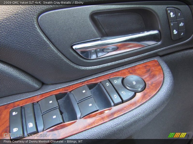 Stealth Gray Metallic / Ebony 2009 GMC Yukon SLT 4x4