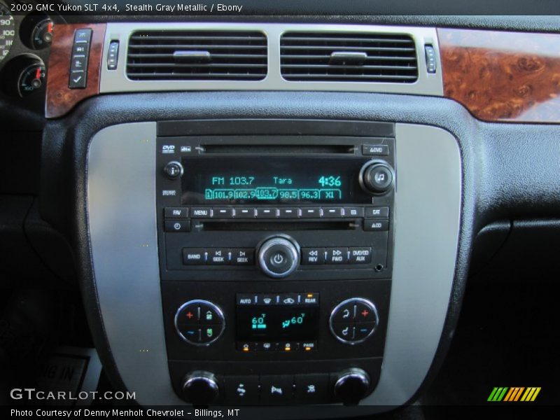 Stealth Gray Metallic / Ebony 2009 GMC Yukon SLT 4x4