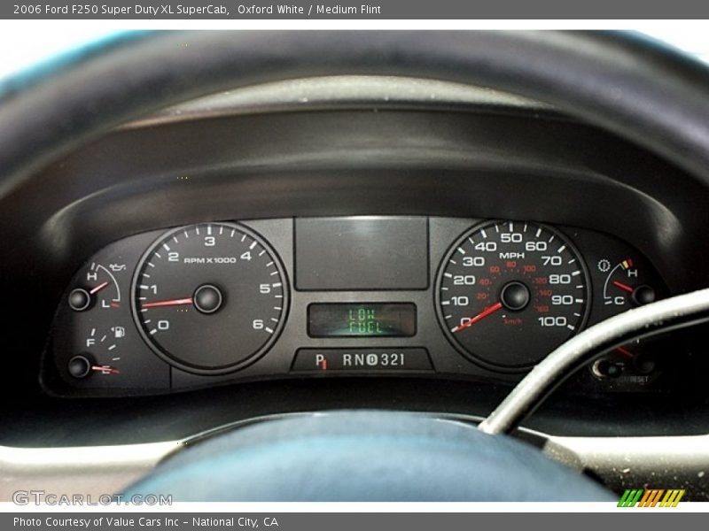  2006 F250 Super Duty XL SuperCab XL SuperCab Gauges