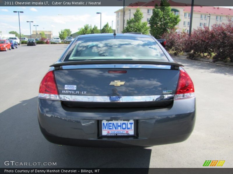 Cyber Gray Metallic / Neutral 2011 Chevrolet Impala LT