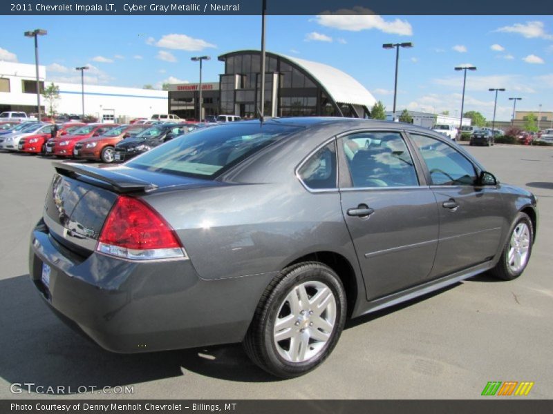 Cyber Gray Metallic / Neutral 2011 Chevrolet Impala LT