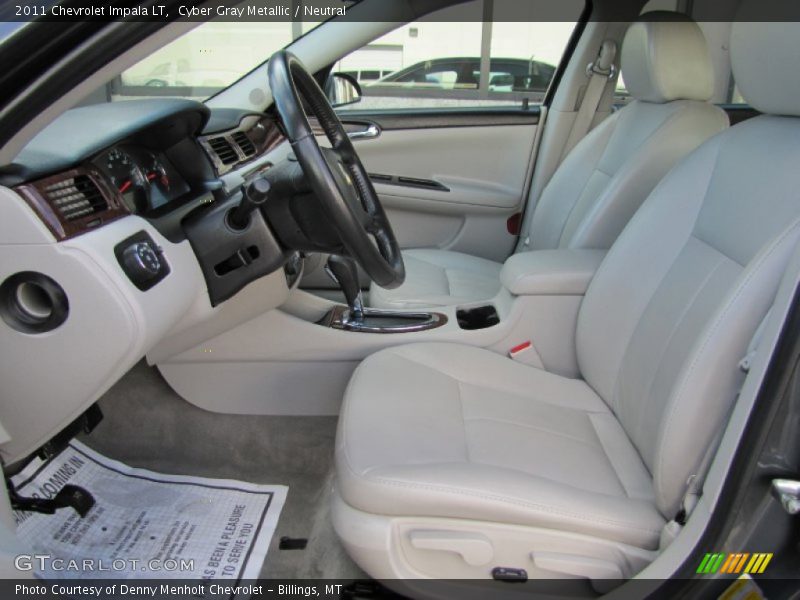 Cyber Gray Metallic / Neutral 2011 Chevrolet Impala LT