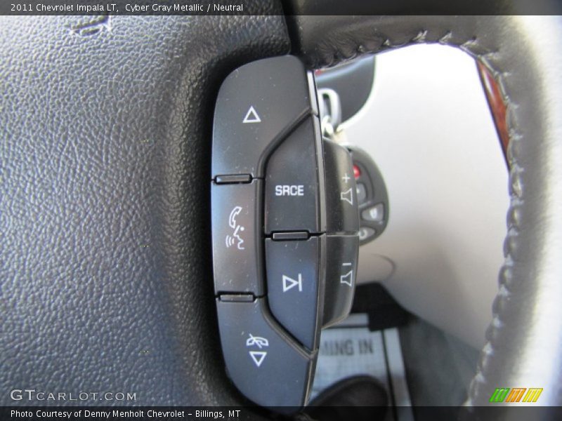 Cyber Gray Metallic / Neutral 2011 Chevrolet Impala LT