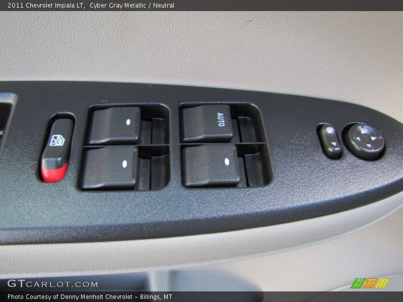 Cyber Gray Metallic / Neutral 2011 Chevrolet Impala LT