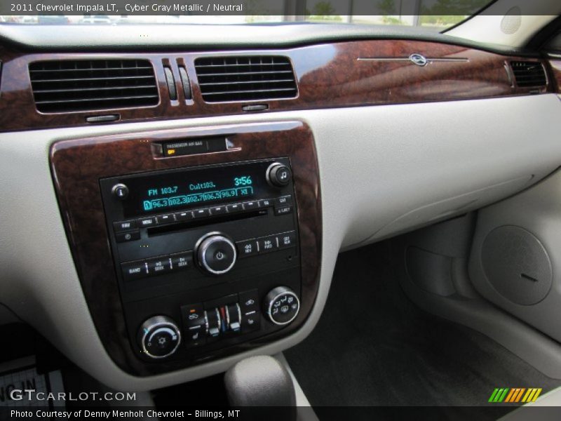 Cyber Gray Metallic / Neutral 2011 Chevrolet Impala LT