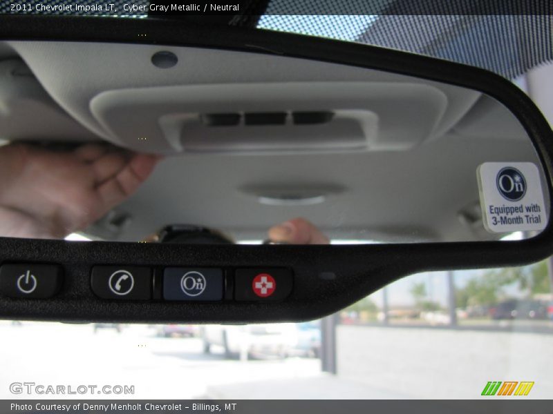 Cyber Gray Metallic / Neutral 2011 Chevrolet Impala LT