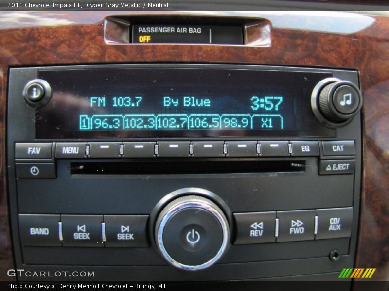 Cyber Gray Metallic / Neutral 2011 Chevrolet Impala LT