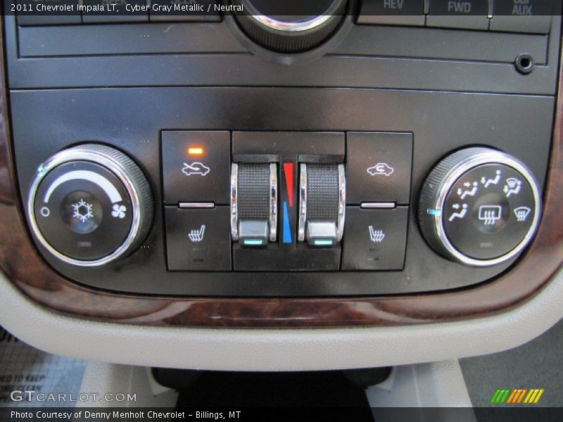 Cyber Gray Metallic / Neutral 2011 Chevrolet Impala LT