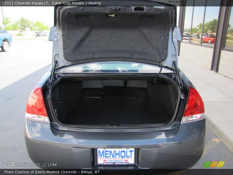 Cyber Gray Metallic / Neutral 2011 Chevrolet Impala LT