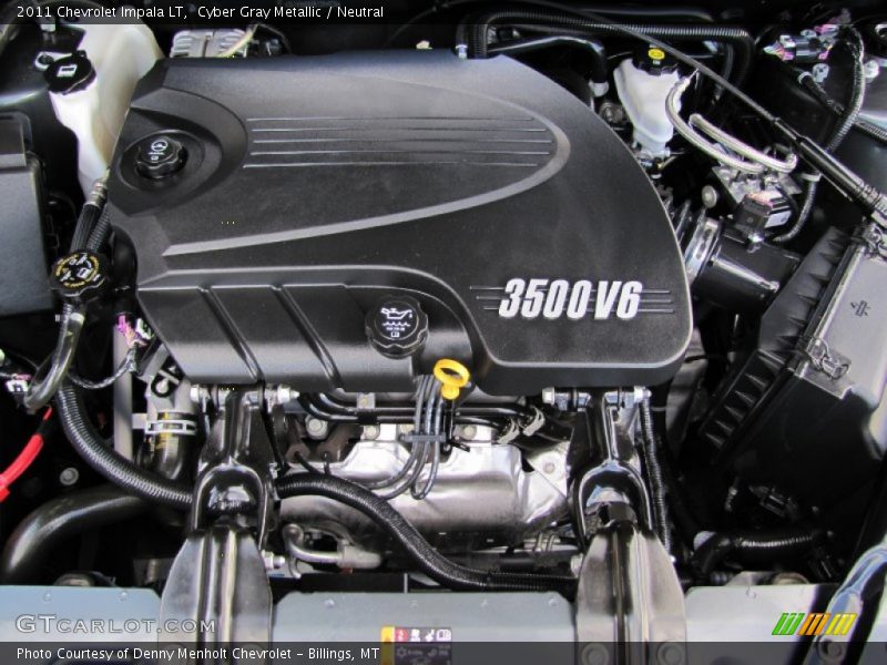 Cyber Gray Metallic / Neutral 2011 Chevrolet Impala LT