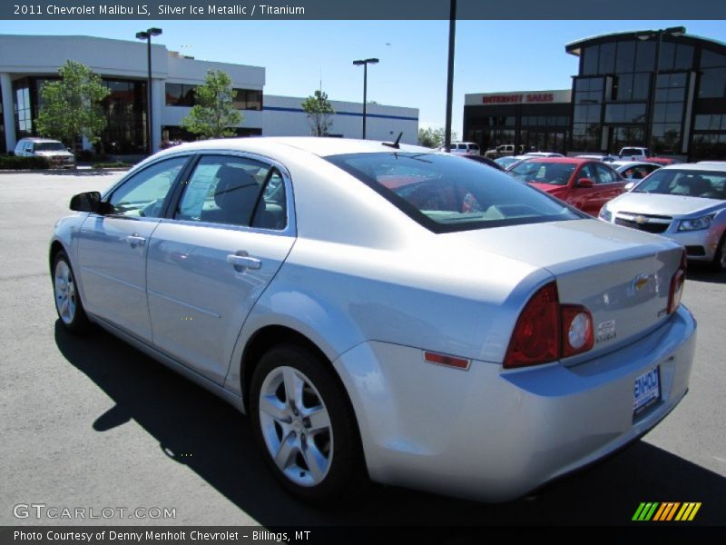 Silver Ice Metallic / Titanium 2011 Chevrolet Malibu LS