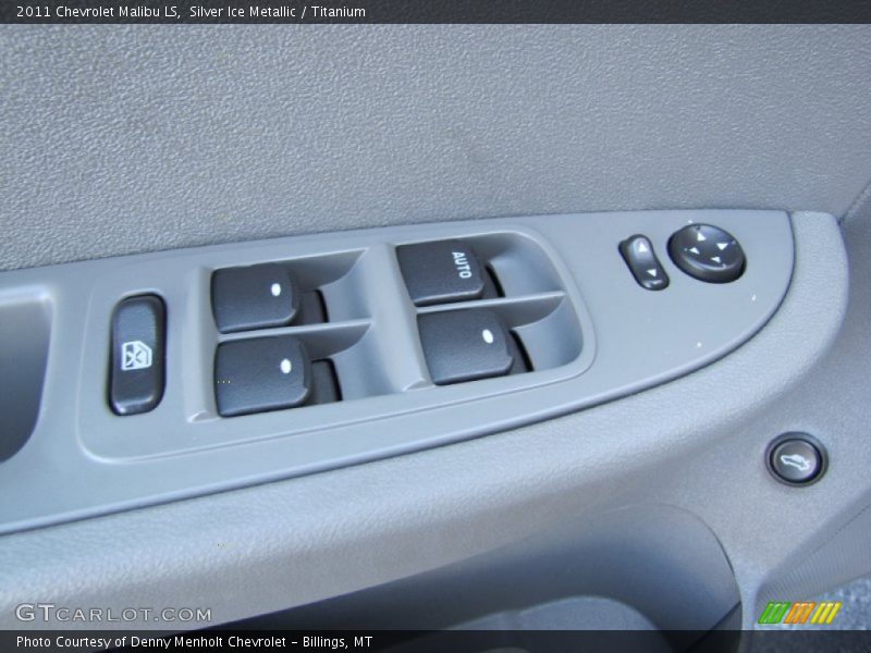 Silver Ice Metallic / Titanium 2011 Chevrolet Malibu LS