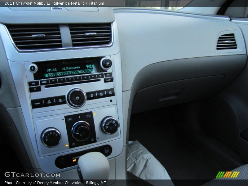 Silver Ice Metallic / Titanium 2011 Chevrolet Malibu LS