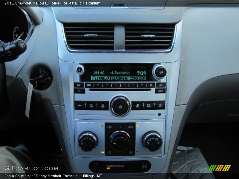 Silver Ice Metallic / Titanium 2011 Chevrolet Malibu LS