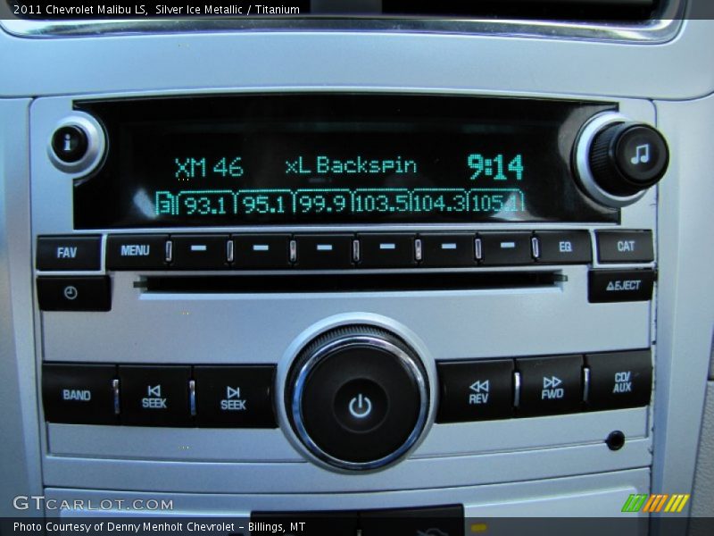 Silver Ice Metallic / Titanium 2011 Chevrolet Malibu LS