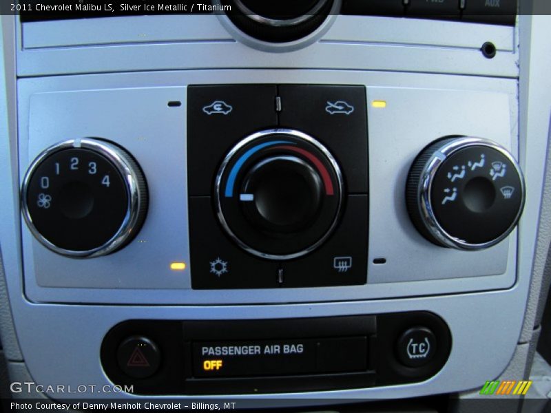 Silver Ice Metallic / Titanium 2011 Chevrolet Malibu LS