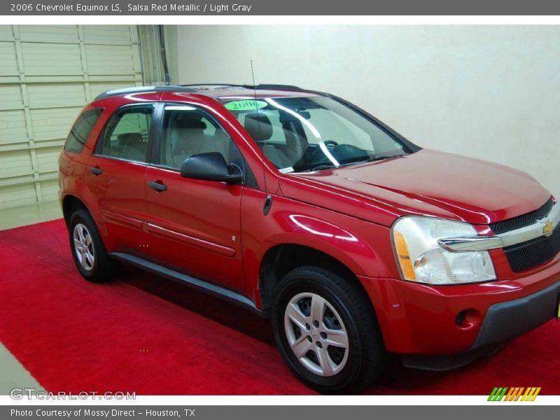 Salsa Red Metallic / Light Gray 2006 Chevrolet Equinox LS
