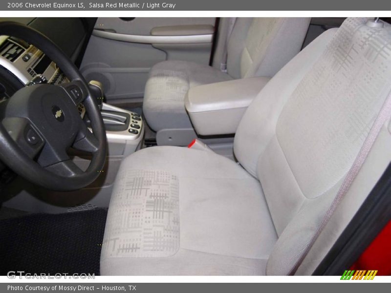 Salsa Red Metallic / Light Gray 2006 Chevrolet Equinox LS