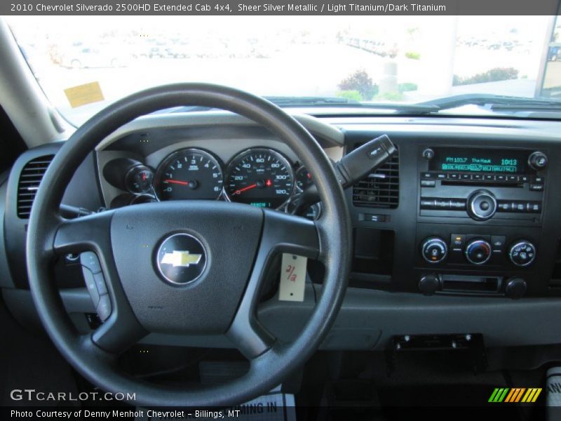 Dashboard of 2010 Silverado 2500HD Extended Cab 4x4