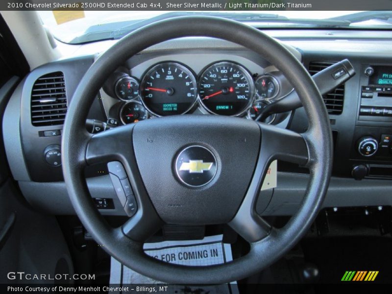 2010 Silverado 2500HD Extended Cab 4x4 Steering Wheel