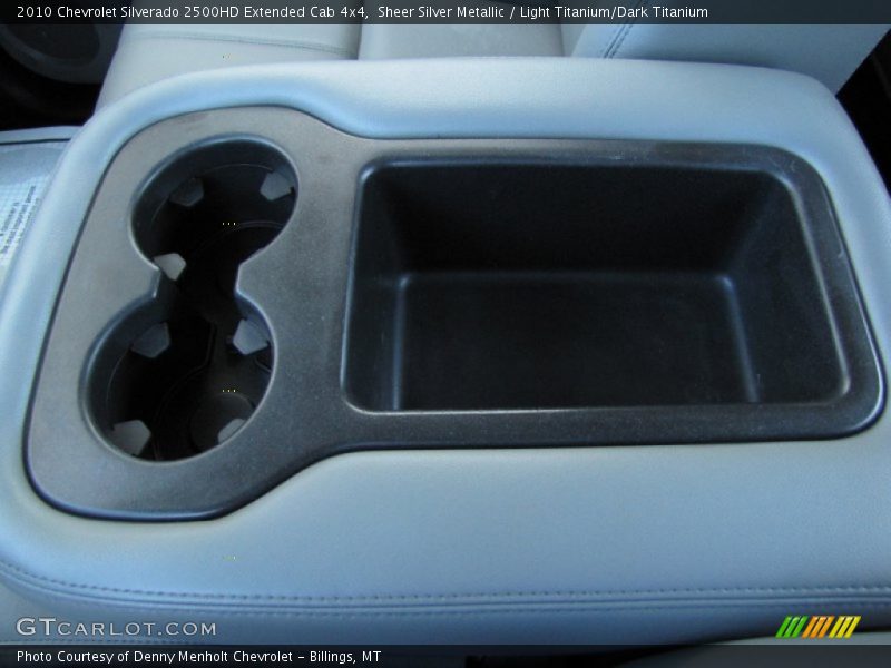 Sheer Silver Metallic / Light Titanium/Dark Titanium 2010 Chevrolet Silverado 2500HD Extended Cab 4x4