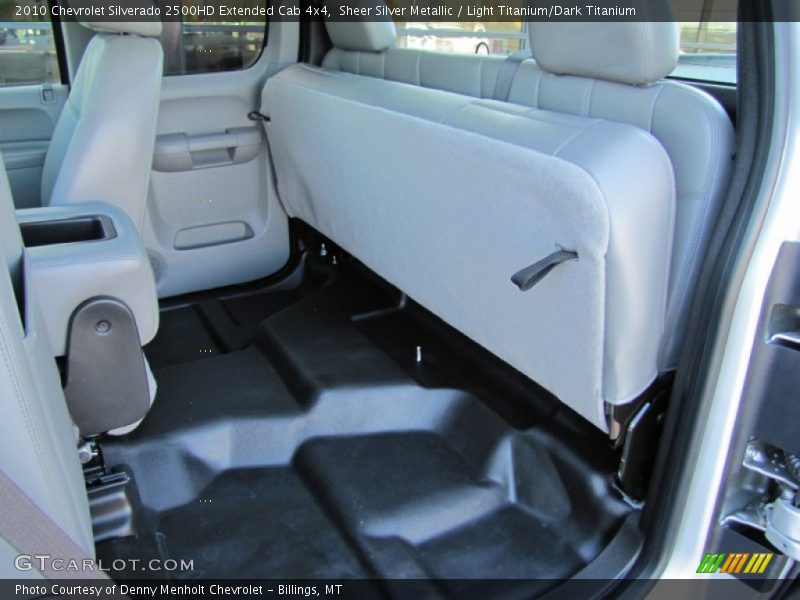 Sheer Silver Metallic / Light Titanium/Dark Titanium 2010 Chevrolet Silverado 2500HD Extended Cab 4x4