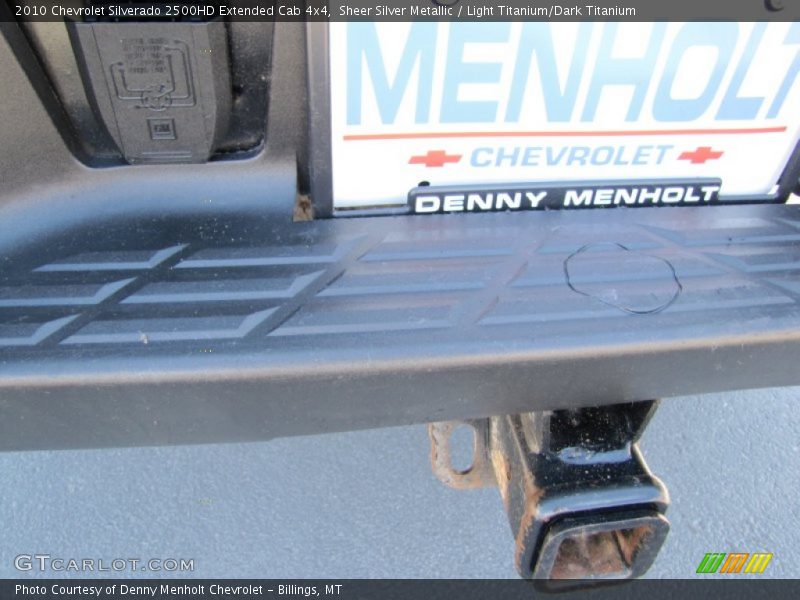 Sheer Silver Metallic / Light Titanium/Dark Titanium 2010 Chevrolet Silverado 2500HD Extended Cab 4x4