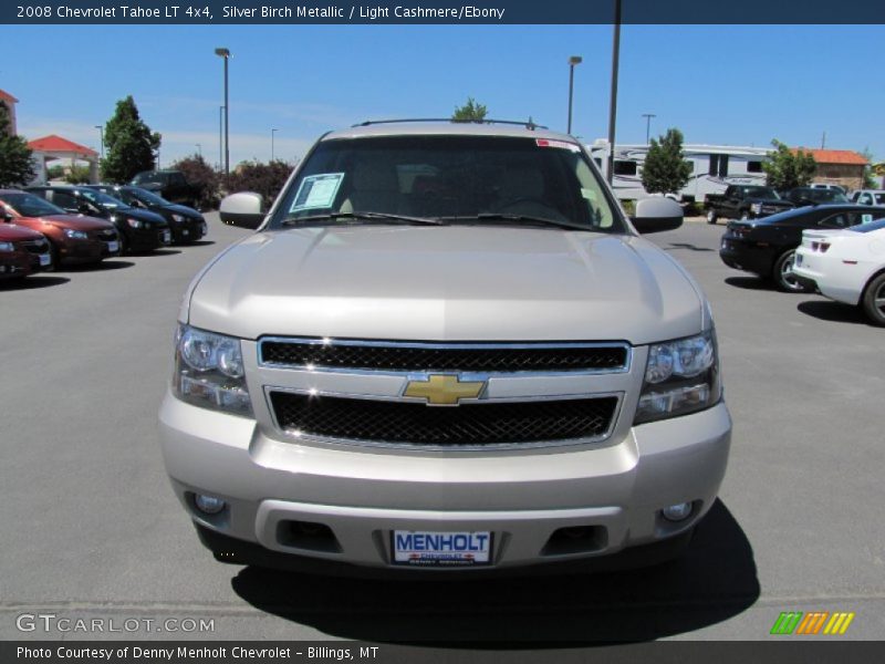 Silver Birch Metallic / Light Cashmere/Ebony 2008 Chevrolet Tahoe LT 4x4