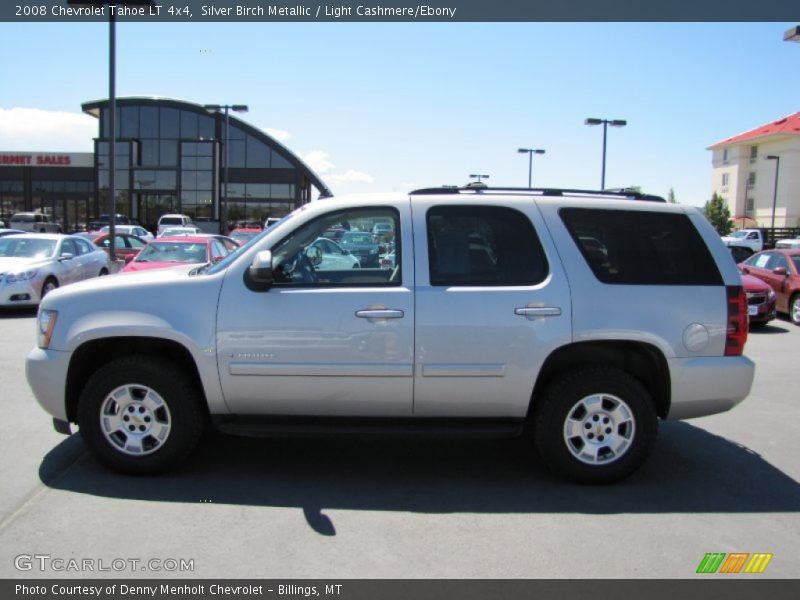 Silver Birch Metallic / Light Cashmere/Ebony 2008 Chevrolet Tahoe LT 4x4