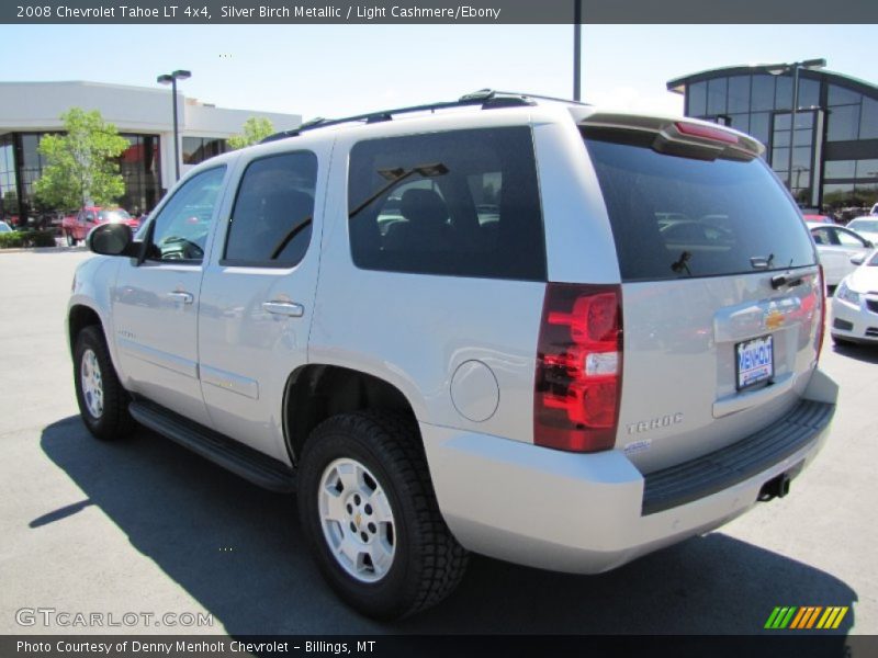 Silver Birch Metallic / Light Cashmere/Ebony 2008 Chevrolet Tahoe LT 4x4