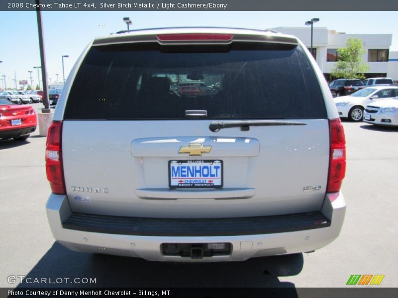 Silver Birch Metallic / Light Cashmere/Ebony 2008 Chevrolet Tahoe LT 4x4