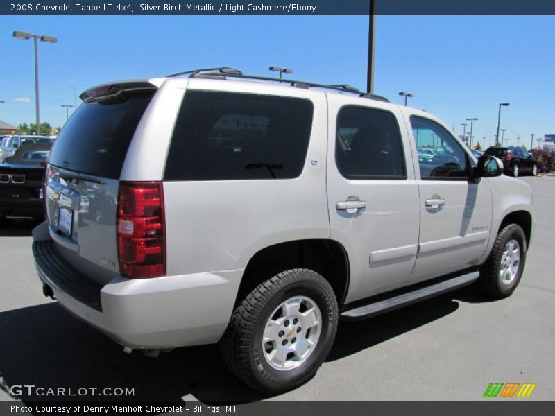 Silver Birch Metallic / Light Cashmere/Ebony 2008 Chevrolet Tahoe LT 4x4