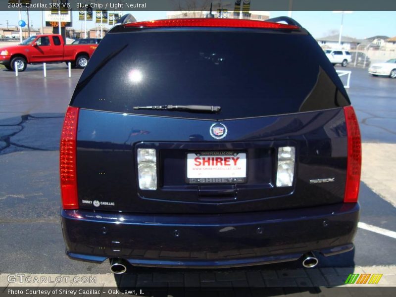 Blue Chip / Light Neutral 2005 Cadillac SRX V6