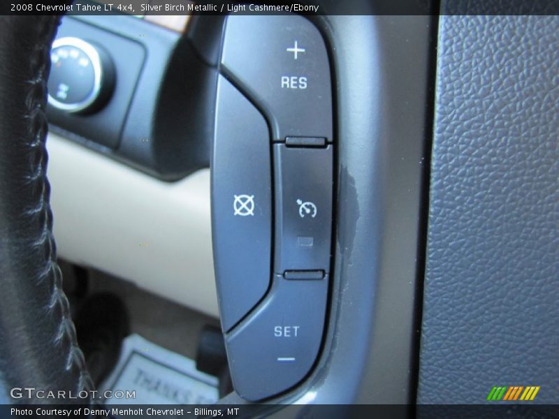 Silver Birch Metallic / Light Cashmere/Ebony 2008 Chevrolet Tahoe LT 4x4