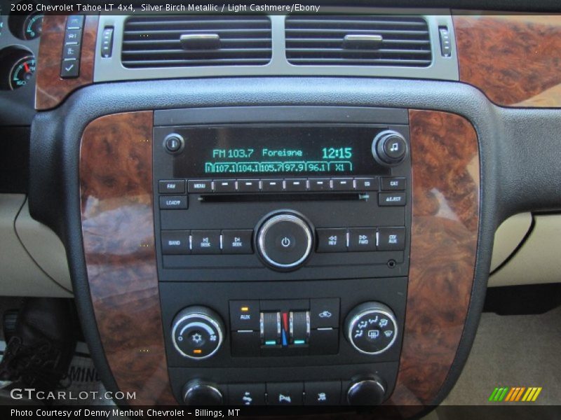 Silver Birch Metallic / Light Cashmere/Ebony 2008 Chevrolet Tahoe LT 4x4