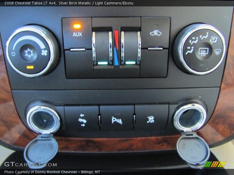 Silver Birch Metallic / Light Cashmere/Ebony 2008 Chevrolet Tahoe LT 4x4