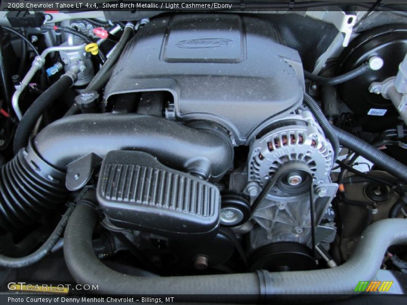 Silver Birch Metallic / Light Cashmere/Ebony 2008 Chevrolet Tahoe LT 4x4