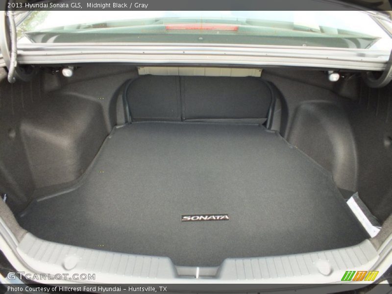 Midnight Black / Gray 2013 Hyundai Sonata GLS