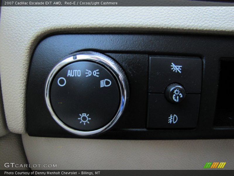 Red-E / Cocoa/Light Cashmere 2007 Cadillac Escalade EXT AWD