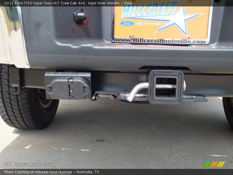 Ingot Silver Metallic / Steel 2012 Ford F350 Super Duty XLT Crew Cab 4x4