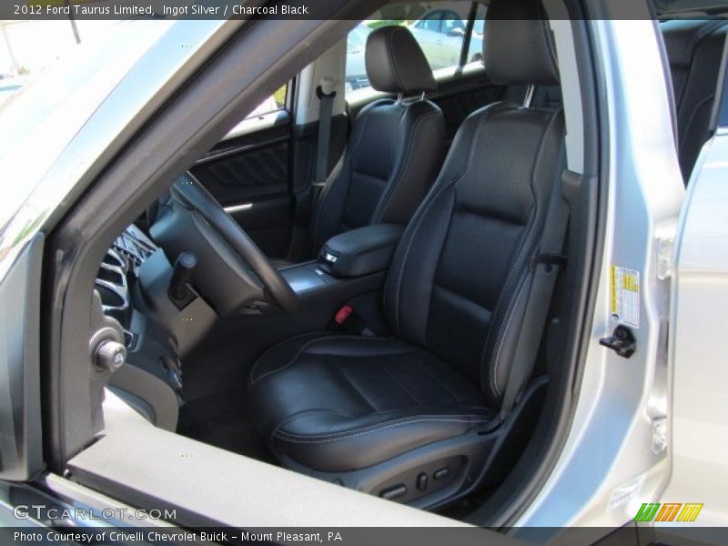 Ingot Silver / Charcoal Black 2012 Ford Taurus Limited
